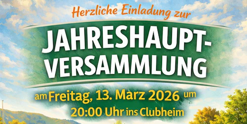 Jahreshauptversammlung