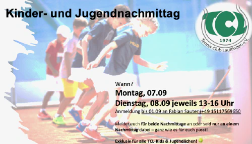 Kinder- und Jugendnachmittag